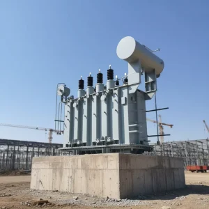 Industrial Power Distribution Three Phase 1600kva High Voltage Transformer 35kV Oil Immersed Transformer