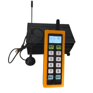 Industrial Wireless Remote Control Switch with LCD Display and 8 Push Buttons