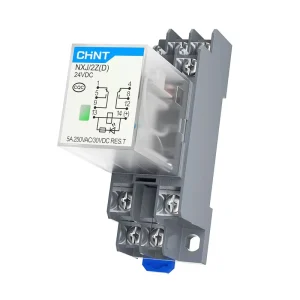 Industrial-grade Small Intermediate Relay NXJ/2ZH(D) Electromagnetic Relay with 2NO 2NC Contacts 8P 220V 10A