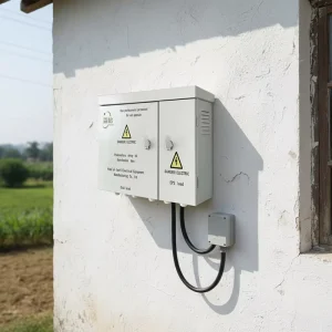 Industry OEM Or ODM Array AC Distribution Box IP54 Rated 400V 63A Outdoor Solar Electrical Cabinet with Customizable Sockets