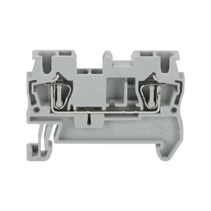 Inlet 2.5B Square Fast Inline UK Terminal Block ST2.5 Feed Through Rail for Automotive Use Spring Type Plug In Made of Brass