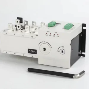 Integrated ATS Transfer Switch with Remote Control for Fire Safety Power Supply AC 33B Intelligent Automatic Transfer Switch