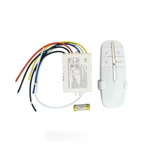 Intelligent 4 Way Remote Control Switch 220V Smart Home System Wireless RF Lighting Control with 50m Range 10A Battery Powered