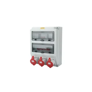 Intelligent Distribution Box Multi functional Low Voltage ABS IP44 Waterproof Portable Power Transmission Socket