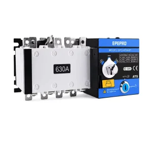 Intelligent Generator Control Parts Controller Isolated Three Phase Four Wire 4P 630A Automatic Transfer Switch ATS