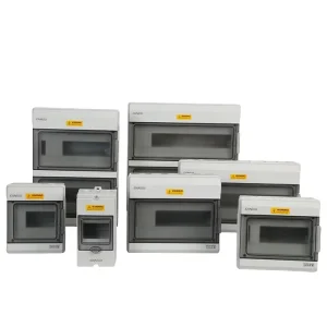 Intelligent IP65 Waterproof PV String Combiner Distribution Box with Moulded Case Circuit Breaker and PC ABS Material