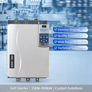 Intelligent Soft Starter 75 115KW 380V 440V 690V Multilingual LCD Remote Panel Jog Control Full Protection Built in Bypass