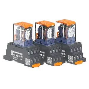 Intermediate Relay DC12V DC24V AC220V Small 8 pin Large 8 pin 14 pin Optional Relay Factory Direct Sales With Relay Base