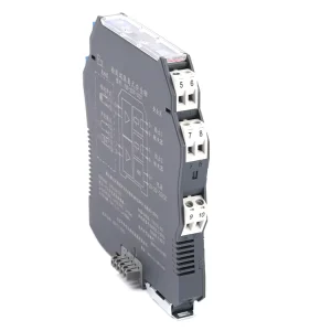 Intrinsically Safe Isolator Barrier Power Distribution Equipment 1 Input 2 Outputs 4 20mA 24V Rated Voltage 10KA Rated Current