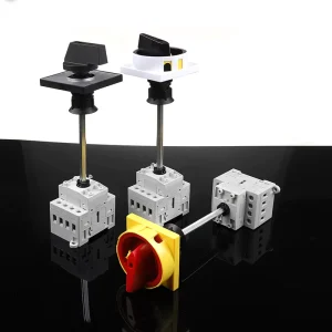 Isolator Switch with Padlock 40A 3 Phases 2 Position On off with Aluminium Bar Rotary Cam Selector Cabinet