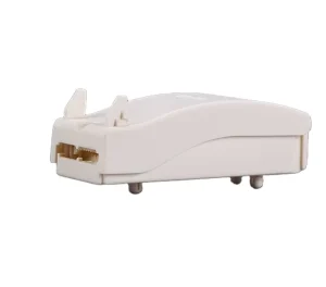 J-Type Snap Fixing Plastic Junction Box 2-Way Terminal Block Electrical Enclosure 94V-2 Flame Electronics