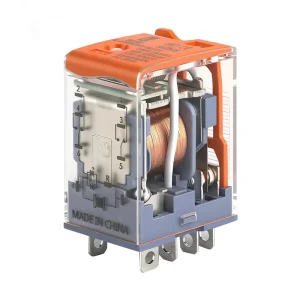 J21A Intermediate Relay DC 12/24V AC 220V Coil 2NO2NC/4NO4NC Sturdy Structure Harsh Plug in Relay And Socket Series