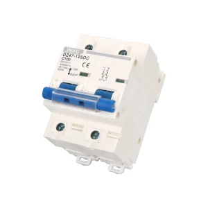 JKB1-125A DC Miniature Low Voltage Circuit Breaker White Intelligent Electronic Circuit Breaker