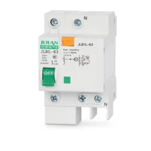 JLB1L 63 RCBO 1P+N 2P 3P 3P+N 4P 6A-63A 30~300mA Residual Current Circuit Breaker DIN Rail IEC61009 1 GB16917