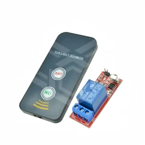 JOINT GREAT 1 Channel Infrared Switch Relay Driver Module Board 2 Button Remote Control 5V 12V Relay Remote Switch