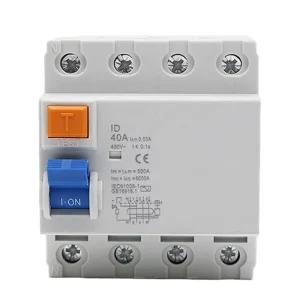 JOYELEC S ID 4P Residual Current Circuit Breaker 10A 16A 20A 25A 32A 40A 63A Earth Leakage Circuit Breaker