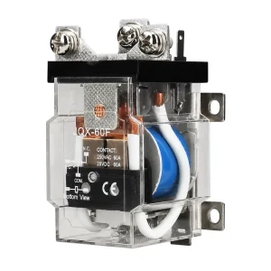 JQX-40F/58F/60F 40A/60A 250VAC General Purpose Power Relay with 1Z (SPDT) Silver Alloy Contacts for Industrial Control