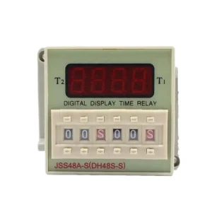 JSS48A(DH48S-S) Digital Display Time Relay Cycle Timer 220V 12V Controller Switch DH48s-sV Miniature Size 20A Epoxied Sealed