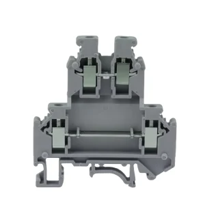 JUT 1 2.5 2 Screw Type Straight Through 4mm² Terminal DIN Rail Terminal Block
