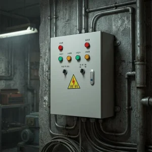 JXF Control Box Automation Wall Mounted Metal Low Voltage Power Distribution Junction Enclosure Box