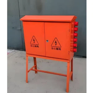 JXF Low-Voltage Metal Shell Distribution Box Hybrid Lock MCCB AC380V 3-Phase 300A 8 Sockets for Electric Power