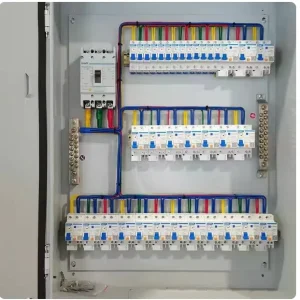 JXF Series Wall Fixed Low Voltage Distribution Box Factory Direct Metal Enclosure IP54 Waterproof Electrical Box