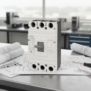 JYZM1-400/3300 400A Low Voltage AC Circuit Breaker Plastic Shell Circuit Breaker 3/4P Circuit Breaker