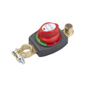Jiahua 100A Battery Disconnect Switch DC 12V 24V 48V Waterproof Rotary Isolator with Terminals for Car Boat & RV