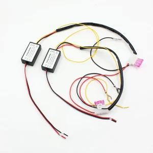 K011 LED Daytime Running Light Automatic ON/OFF Controller Easy Install Module Switch DRL Controller Harness Cables