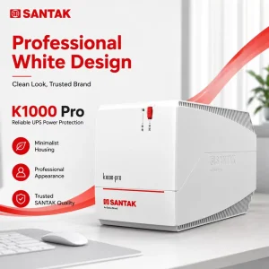 K1000 Pro Power Off Automatic Endurance Voltage Stabilization Surge Protection 600W Intelligent Silent Backup UPS