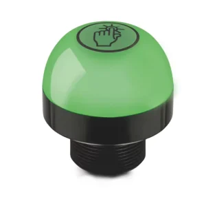 K50T High-Brightness Three-Color Blue 50mm Touch Button Signal Light Indicator Light IP69K Waterproof LED 360 Beam