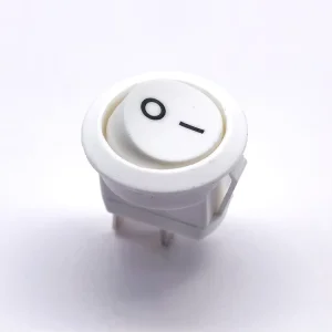 KCD Series 5 Pin Toggle Rocker Switch Panel Mini Rocker Switches White Rocker Switch