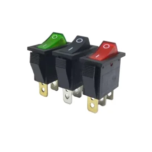 KCD3 102N Rocker Switch SPST ON OFF Lighted Toggle