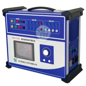 KDJB 702C Microcomputer Relay Protection Tester Secondary Current Injector 3 Phase Relay Tester for Power System