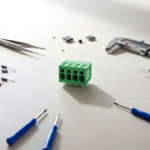 KEFA KF205RA-7.5 Screwless Terminal Block Copper Contact 24-10AWG Conductor 30A Max 2-24Poles Lighting Electronics