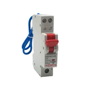 KEMA CB Certified RCBO Residual Current Circuit Breaker with Overcurrent Protection for UK Market