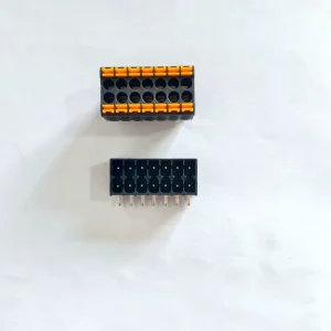 KF2EDGKS-3.5mm Compact Double-layer Plug-and-pull 15EDGKNH Spring Quick Wire Connection Terminal Block Connector