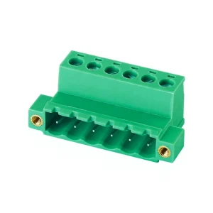 KF2EDGRKP-5.0/5.08 7-8mm Pitch 2-Pin 300V 8A 28-16AWG Plug-In Terminal Block PA66 Insulation UL94V-0 Flame Retardant Green