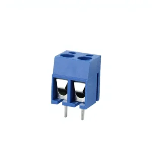 KF300V 5.0 2P Blue Screw Type PCB Terminal Block 5.0mm Pitch Spring Clamp Wire Connector 2P European-style Terminal Connector