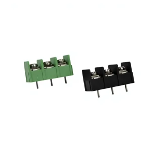 KF8500 8.5 2P PCB Fence Terminal Block 8.5mm 2P Screw Terminal Block Black Green for Industrial Control Power Supply