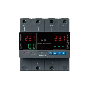 KINEE ATS N and L Both Cut Iraq 63A Automatic Transfer Switch Double Relay Thickened Copper