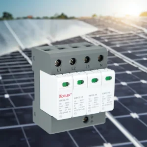 KORLEN 4P 385V Type AC SPD Overvoltage Lightning Protection Low Voltage Power Surge Protector