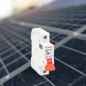 KORLEN 6KA C Type 1P 32A Din Rail Mounting Industrial Scenario Mini Circuit Breaker (MCB) PA66