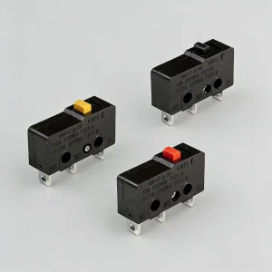 KW12 Series Middle Micro Switch Limit Switch 5A 125VAC Plastic SPDT Micro Limit Switch for Home Appliances