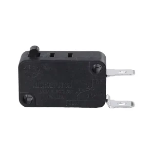KW7-0E Black 2-Pin Micro Switch SPST NC Normally Closed Max Current 16A/3A Max Voltage 250VAC