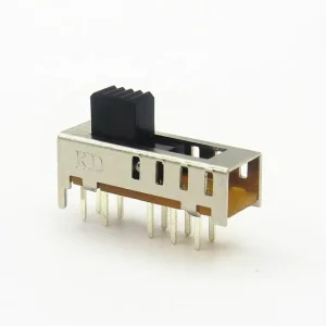 KWANDA SS24E05 Micro Mini Toggle Switch 4 Row 4 Way 10 Pin DpDT Vertical Mount Electronic Products Sliding Switches