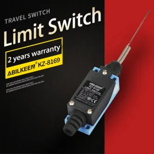 KZ-8169 Limit Switch Flexible Coil Spring Wire Rod Wobble Arm 1NO1NC Micro Travel Switch ME-8169 Industrial Position Sensor