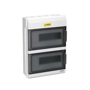 Kangge IP65 Waterproof PC Electrical Consumer Unit Distribution Box for Outdoor Use 220 400V Rated 6 Sockets ISO Certified China