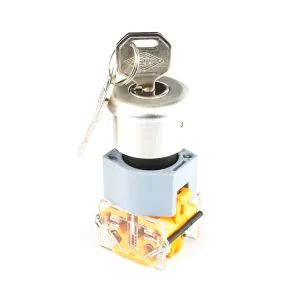 Key Lock Rotary Switch 220V 3 Position Key Push Button Switch