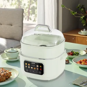 Kitchen Appliance Smart Electric Ceramic Slow Cooker Porridge Bone Broth Making Sous Vide Slow for Household Use